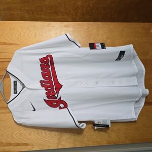 NWT Nike Cleveland Indians Home Jersey